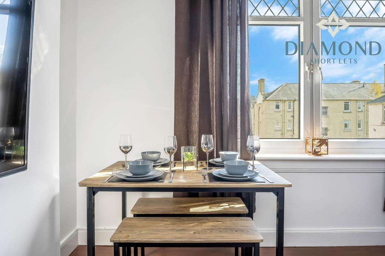 Cosy 2 Bed Apt West End Edinburgh Free Parking Eksteriør billede
