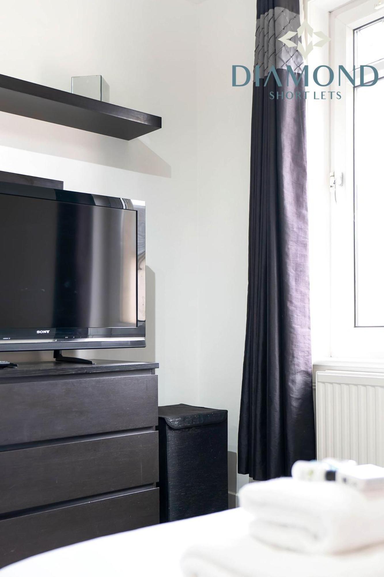 Cosy 2 Bed Apt West End Edinburgh Free Parking Eksteriør billede