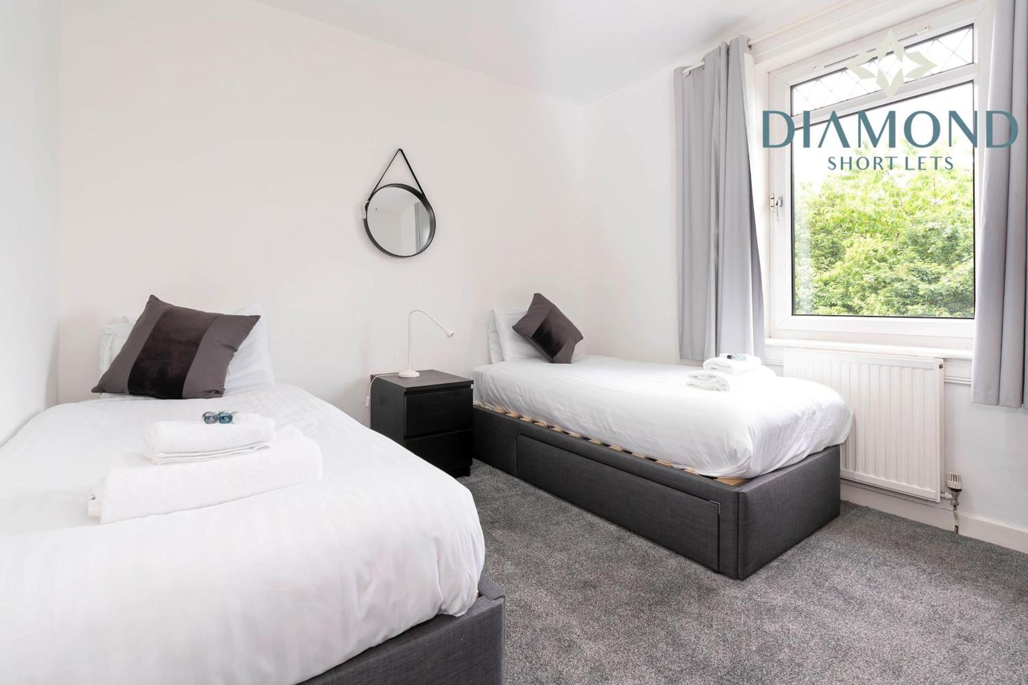 Cosy 2 Bed Apt West End Edinburgh Free Parking Eksteriør billede