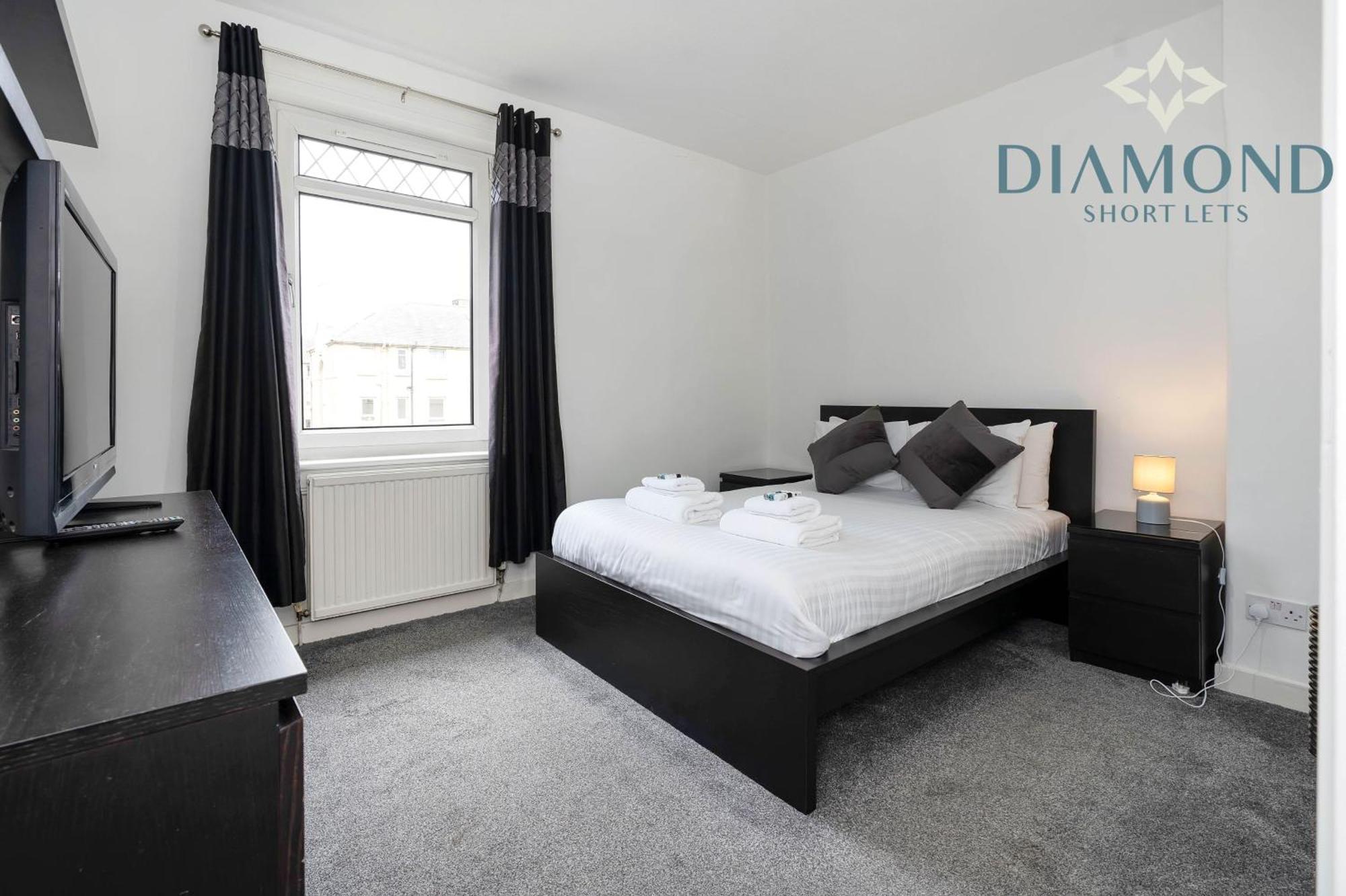 Cosy 2 Bed Apt West End Edinburgh Free Parking Eksteriør billede
