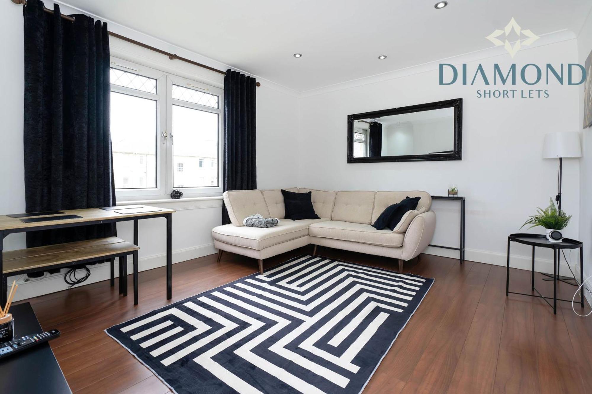 Cosy 2 Bed Apt West End Edinburgh Free Parking Eksteriør billede
